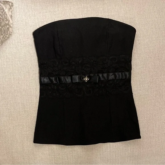 Black tube top - Picture 5 of 5